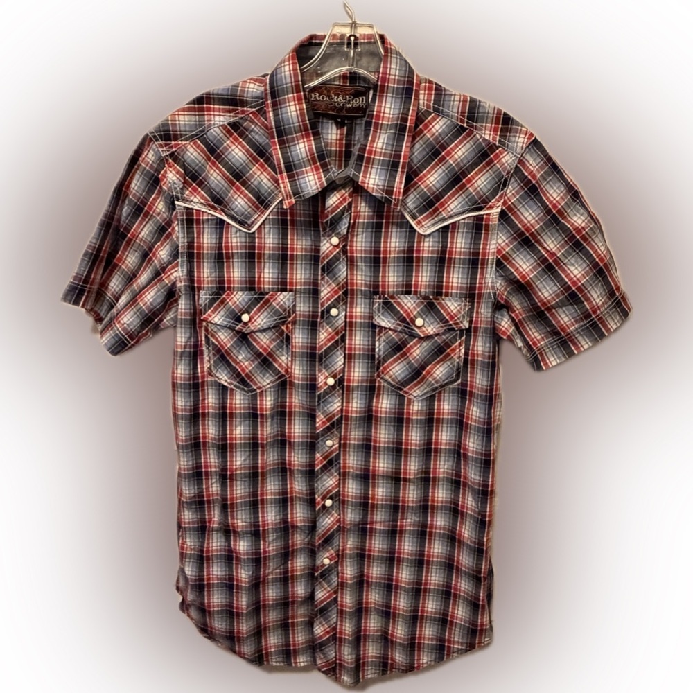 Rock & Roll Cowboy Western Cut Shirt